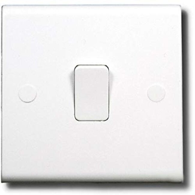 Deta S1203 Slimline Light Switch 1 Gang 2 way 10amp