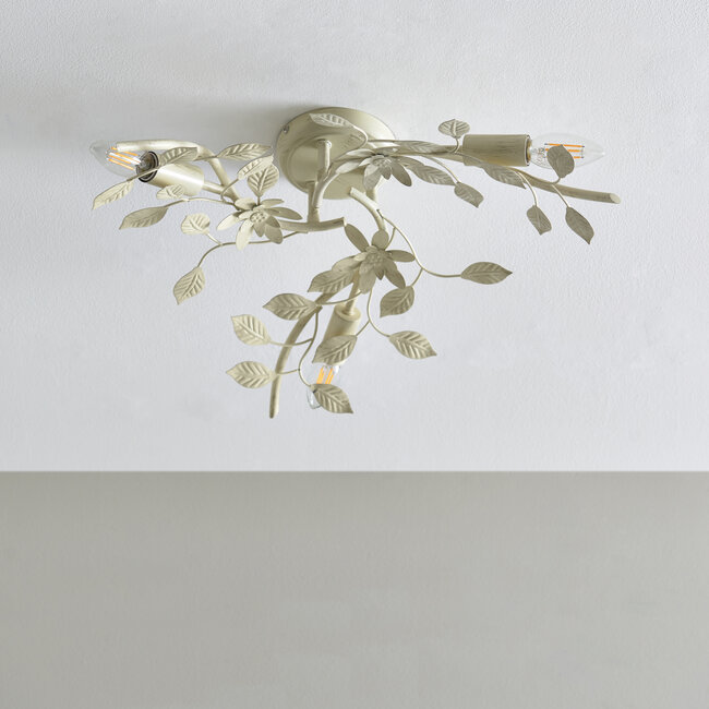 Chonte 3 Light Semi Flush