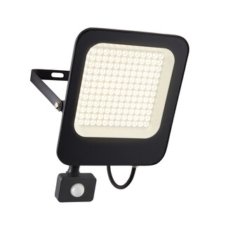 Guard PIR Override IP65 100W 4000K 9000LM MATT BLACK