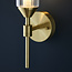 Candle 1lt Wall Satin Gold