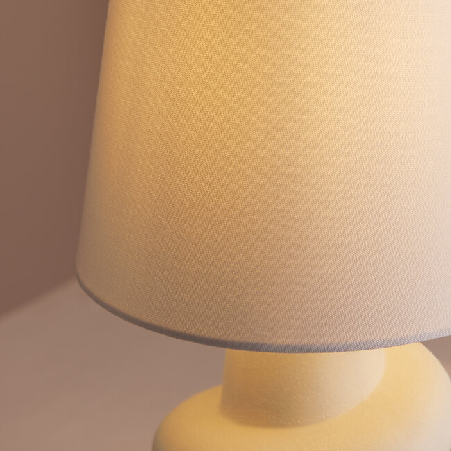 Spiral Table Lamp Natural