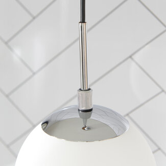 Snowball Bathoom 1 lt Pendant Chrome