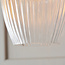 Drop Ribbed Sml Pendant - B.Nickel