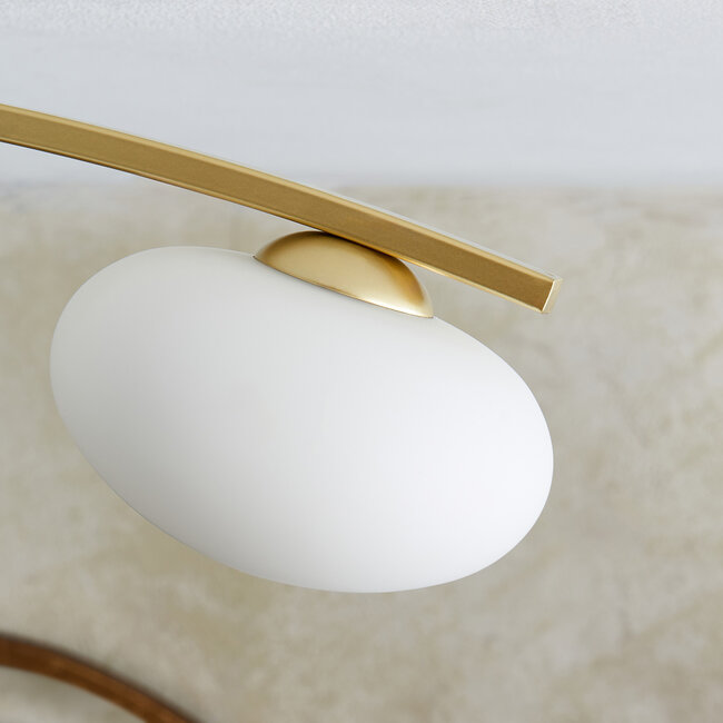 Ivonah 3 Light Semi Flush Ceiling Fitting Bar