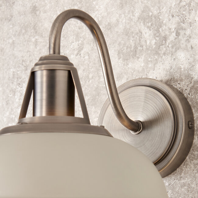 Gaya Bathroom Wall Light Grey