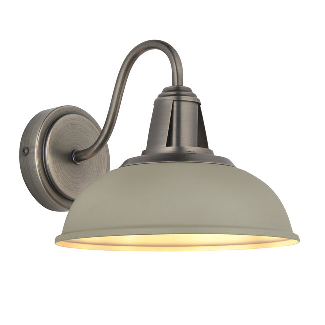 Gaya Bathroom Wall Light Grey
