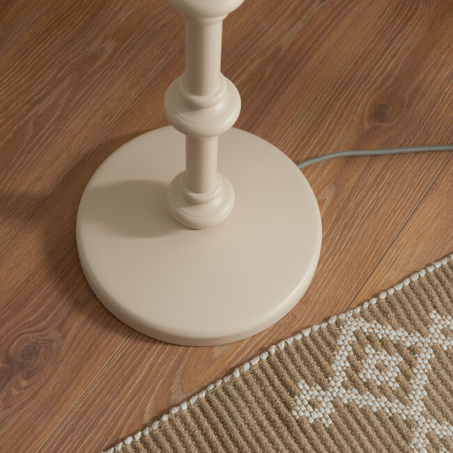 Carnaby Floor Base - Almond White