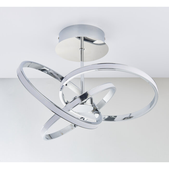 Endor 3lt Semi Flush Chrome