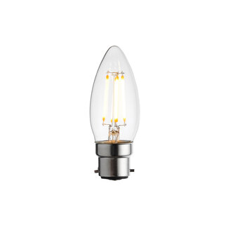B22 4W Candle Dimmable Bulb - Clear