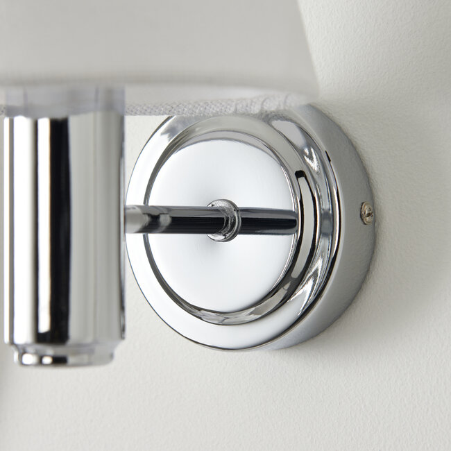 Lessie Bathroom Wall Light Chrome