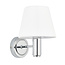 Lessie Bathroom Wall Light Chrome