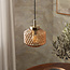 Sutton 1 Light Pendant Ceiling Fitting Amber