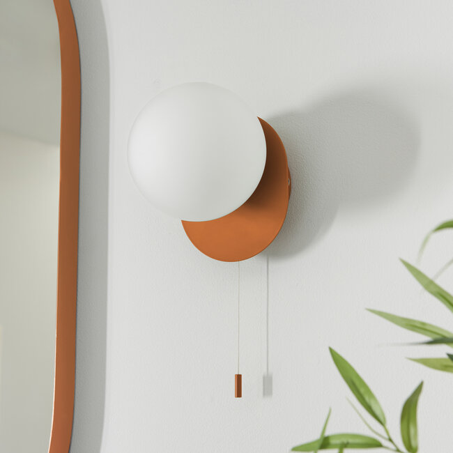 Leta Bathroom Wall Lt Tangerine