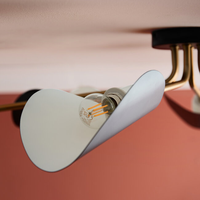 Begonia 6 Light Semi-Flush Ceiling