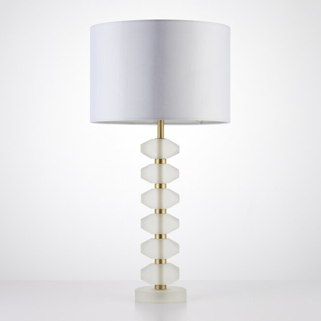 Niamh Table Lamp White/Gold