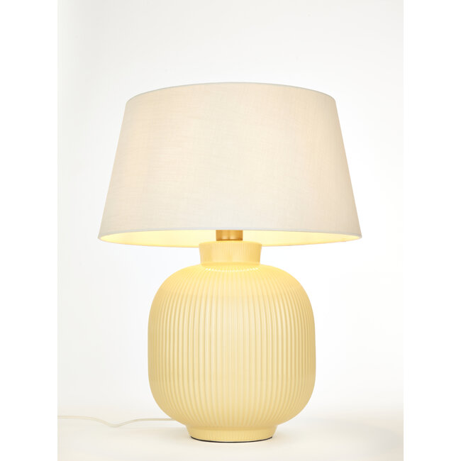 Lemonie Table Lamp - Buttermilk