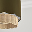 Scallop Rattan Easy Fit Olive
