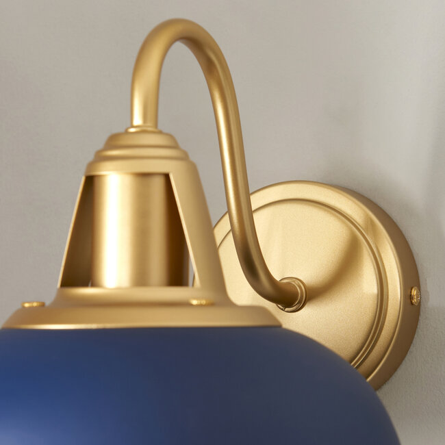 Gaya Bathoom Wall Light Navy