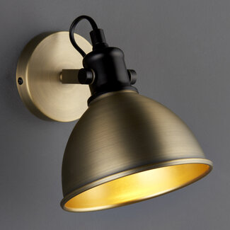 Orion 1lt Wall Brass