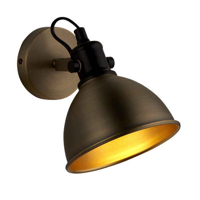 Orion 1lt Wall Brass