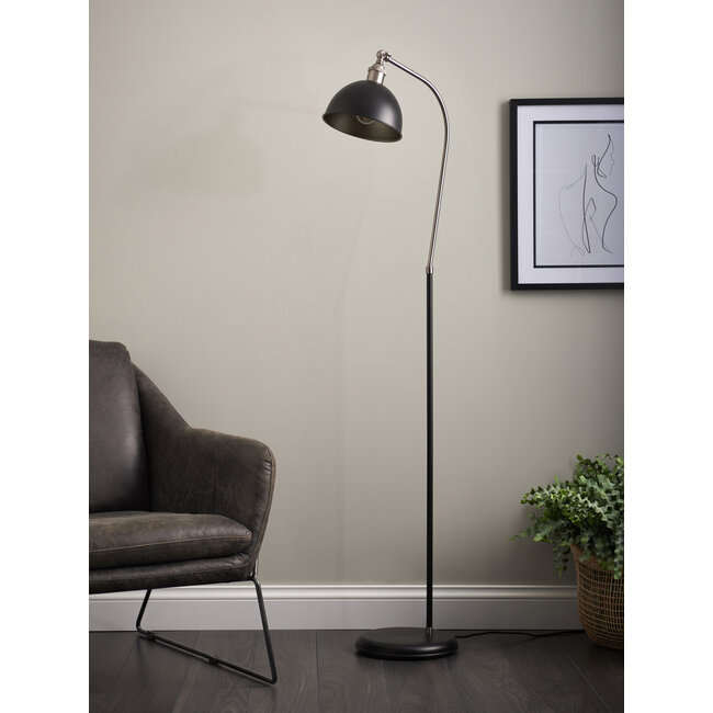 Raldwin Floor Lamp, Black