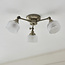 Amelia 3 Light Semi Flush Ceiling Fitting