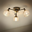 Amelia 3 Light Semi Flush Ceiling Fitting
