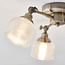 Amelia 3 Light Semi Flush Ceiling Fitting