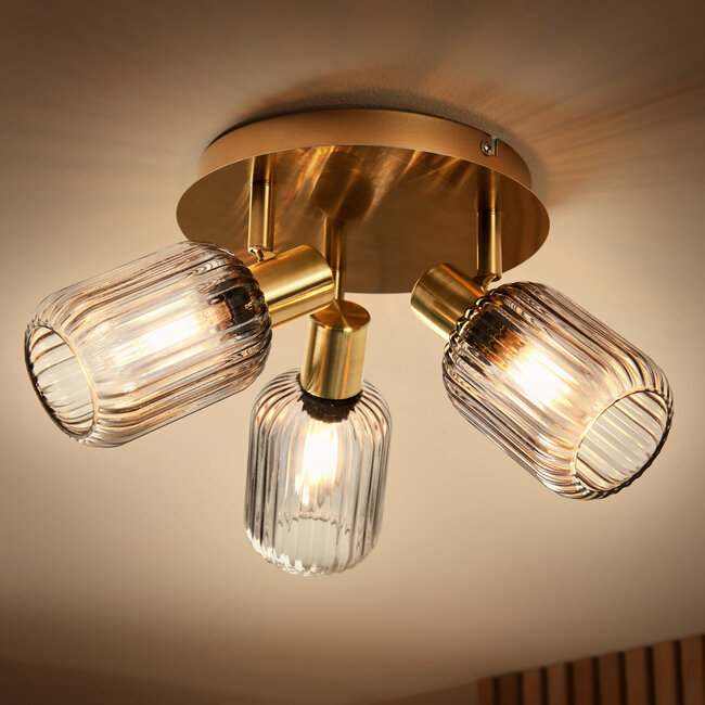 Patrick 3 Light Spotlight Round