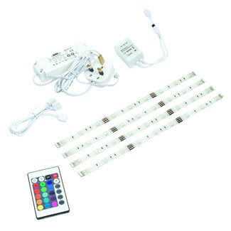 295MM LED STRIPS x4 RGB with Remote