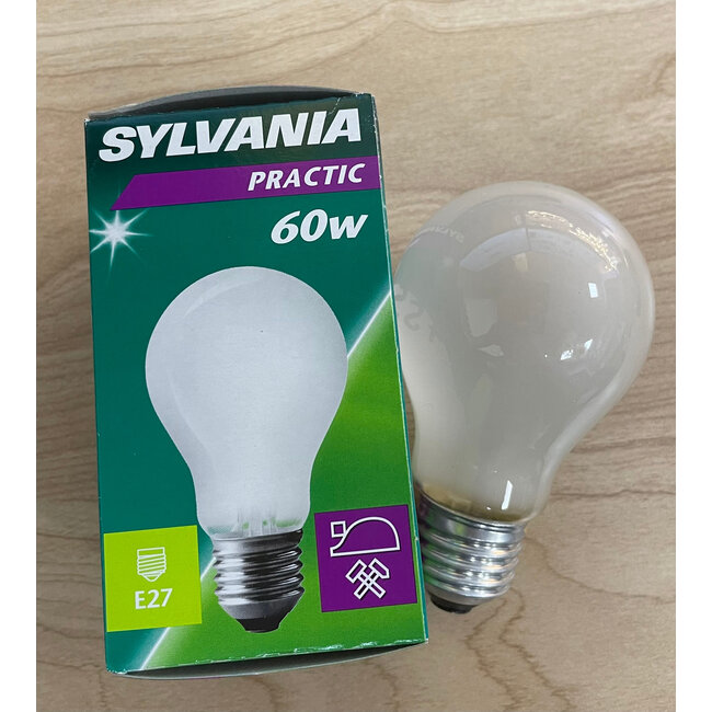Poole Lighting Sylvania Practic E27 ES 60W