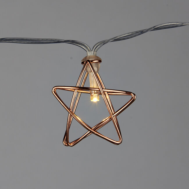 Wire Star Line Lights