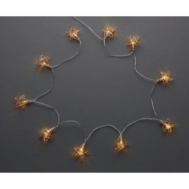 Wire Star Line Lights