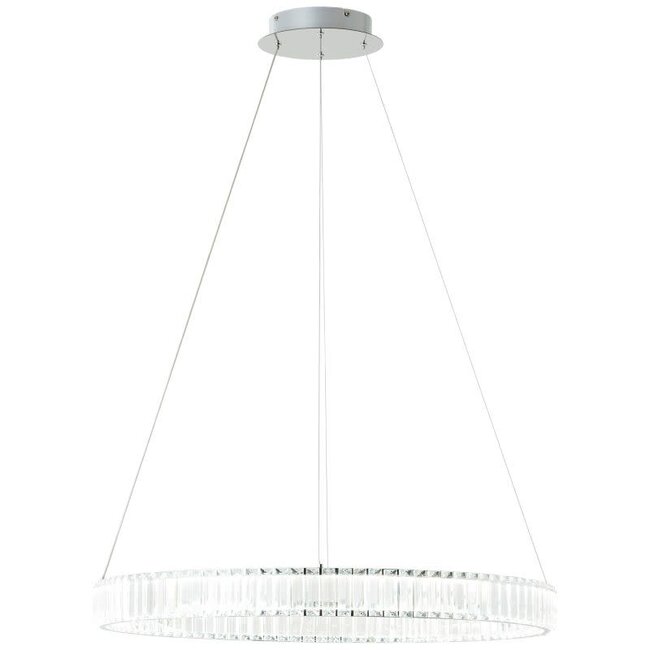 Brilliant Queen Pendant 50W  6000lm  CCT  DIM  Chrome