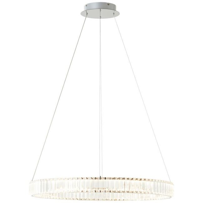 Brilliant Queen Pendant 50W  6000lm  CCT  DIM  Chrome
