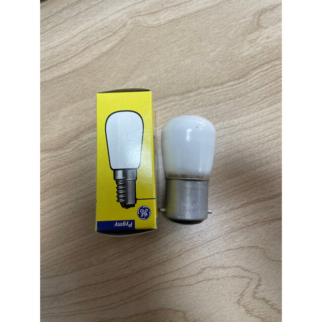 Poole Lighting GE B22 15W Pygmy White