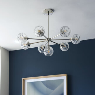 Allegra 8lt Pendant - B Nickel