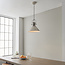 Brampton 1lt Pendant - Bright nickel - Factory Second