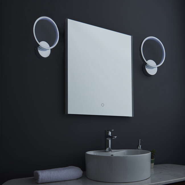 Radius wall IP44 6.5W  - chrome plate - Factory Second