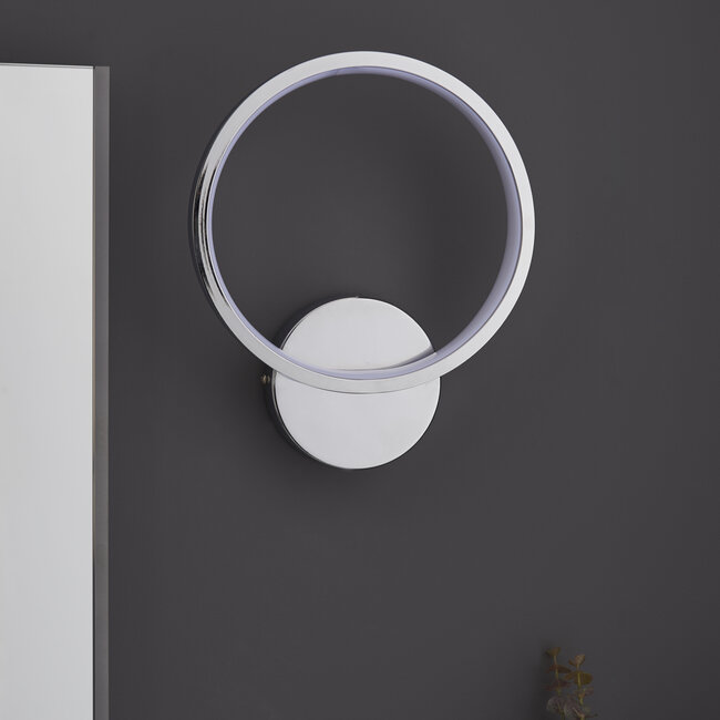 Radius wall IP44 6.5W  - chrome plate - Factory Second