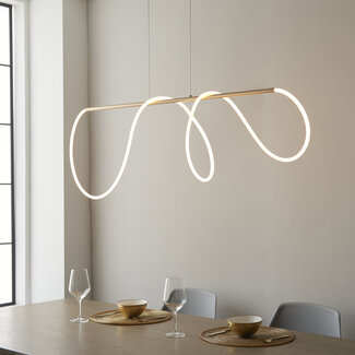 Attalea Linear Pendant - Gold - Factory Second