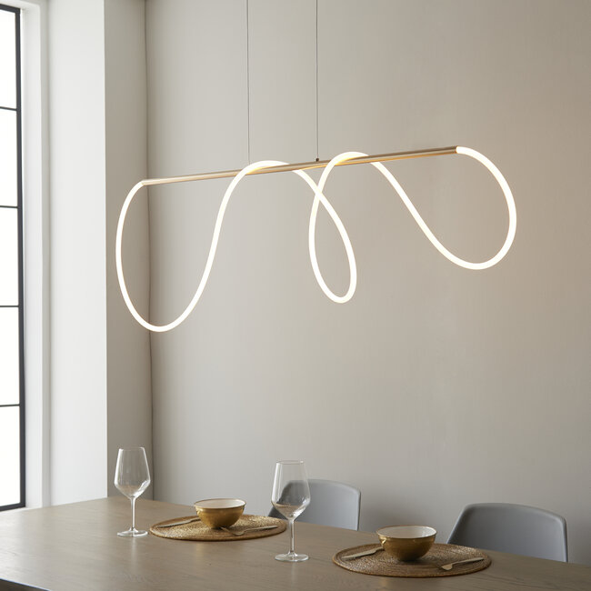 Attalea Linear Pendant - Gold - Factory Second