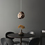 Rock 1lt Pendant - Red copper glass - Factory Second