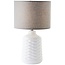 Brilliant Ilysa  Table White/Grey E14
