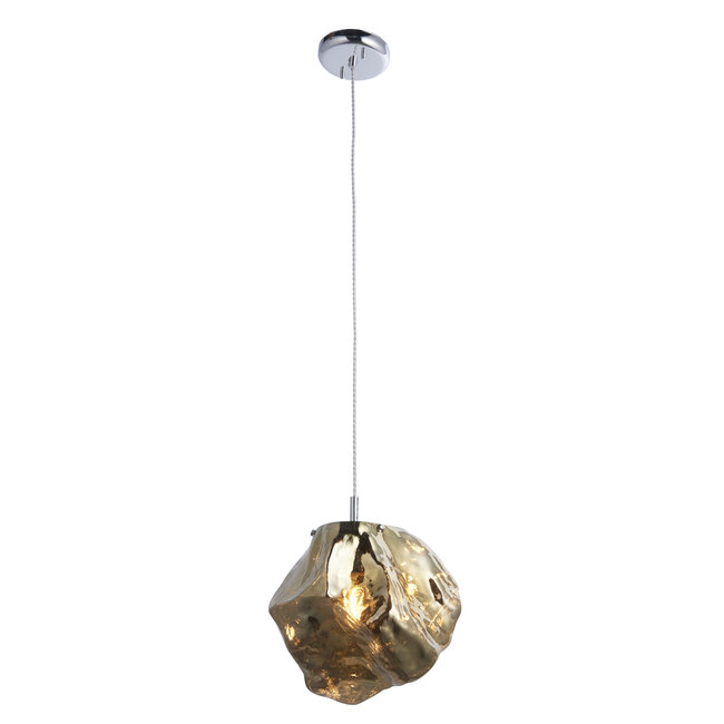Rock 1lt Pendant - Bronze glass - Factory Second