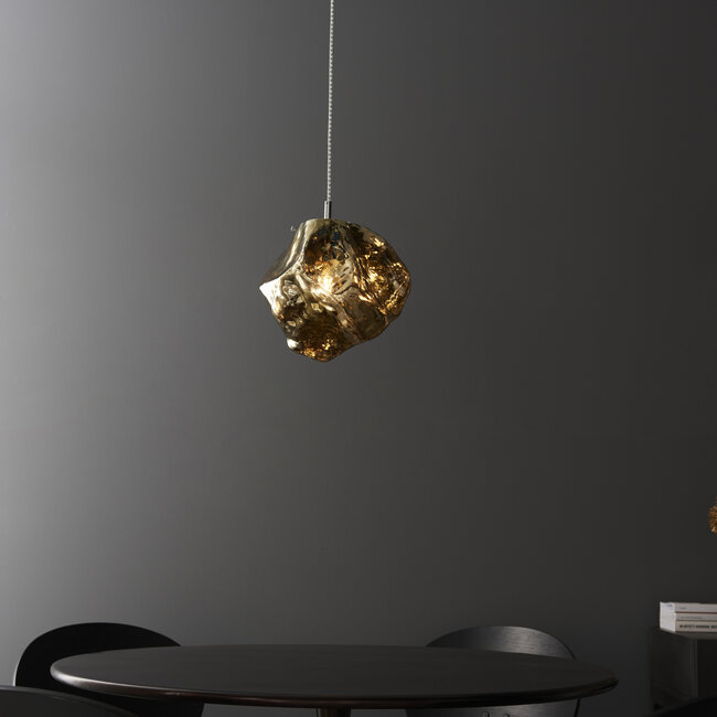 Rock 1lt Pendant - Bronze glass - Factory Second