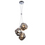Rock 3lt Pendant - Chrome glass - Factory Second