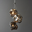 Rock 3lt Pendant - Chrome glass - Factory Second