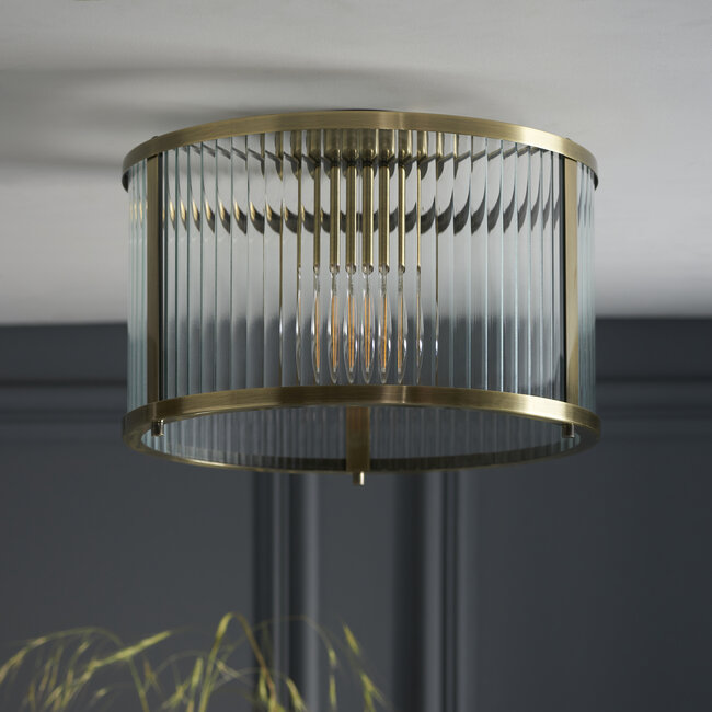 Ridgeton Flush - Ant Brass