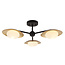 Ruffle 3lt Semi flush